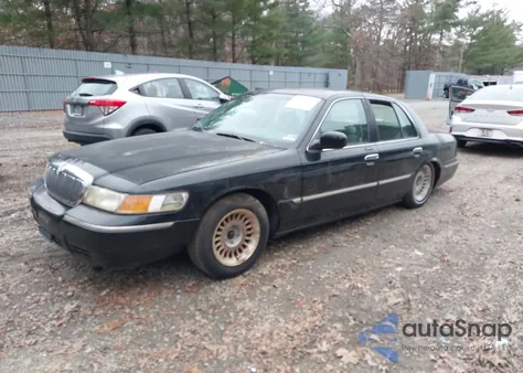 2002 Mercury Grand Marquis Ls Premium/Ls Ultimate/Lse z USA, uszkodzony, nr VIN 2MEFM75W42X644236